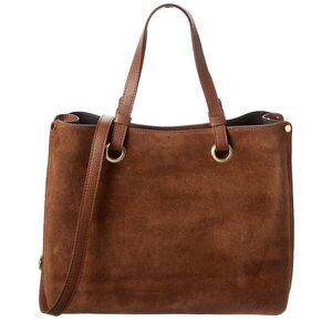 Persaman New York Gaia Suede Tote, Brown